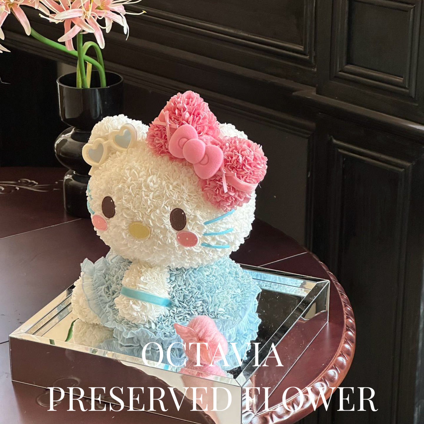 PFN02-穿小藍裙的Hello Kitty