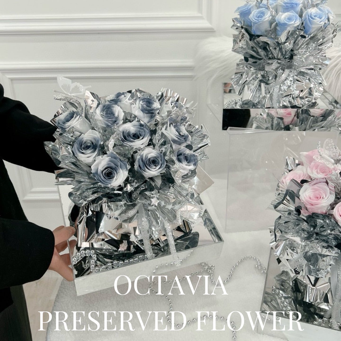 PFN16-極光玫瑰花盒系列(色) OCTAVIA