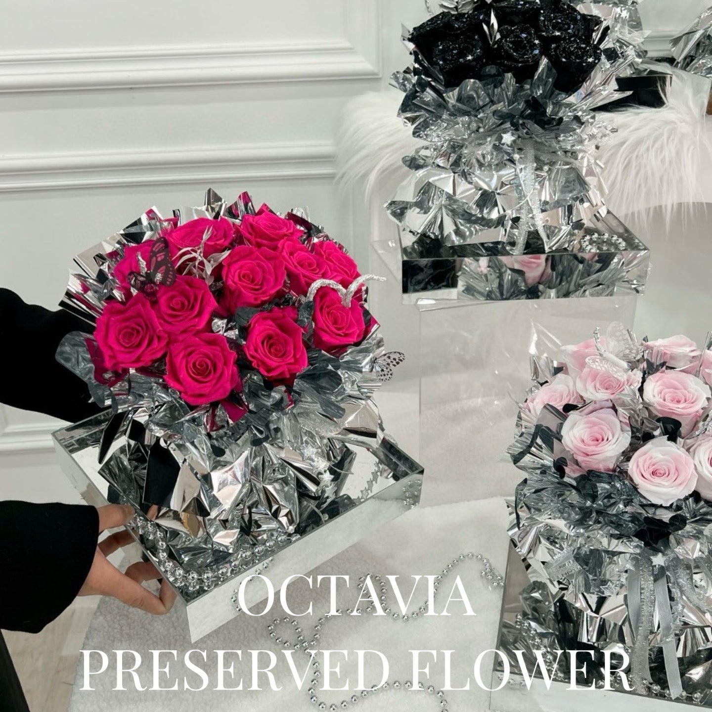 PFN16-極光玫瑰花盒系列(色) OCTAVIA