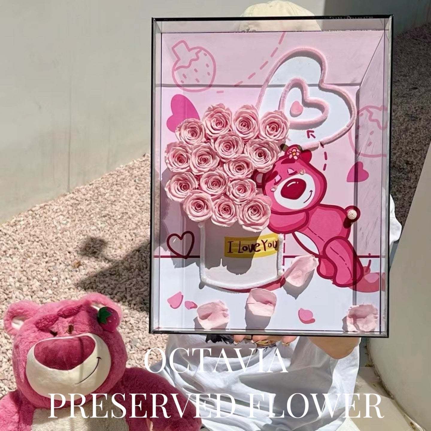 PFN14-草莓熊畫 OCTAVIA