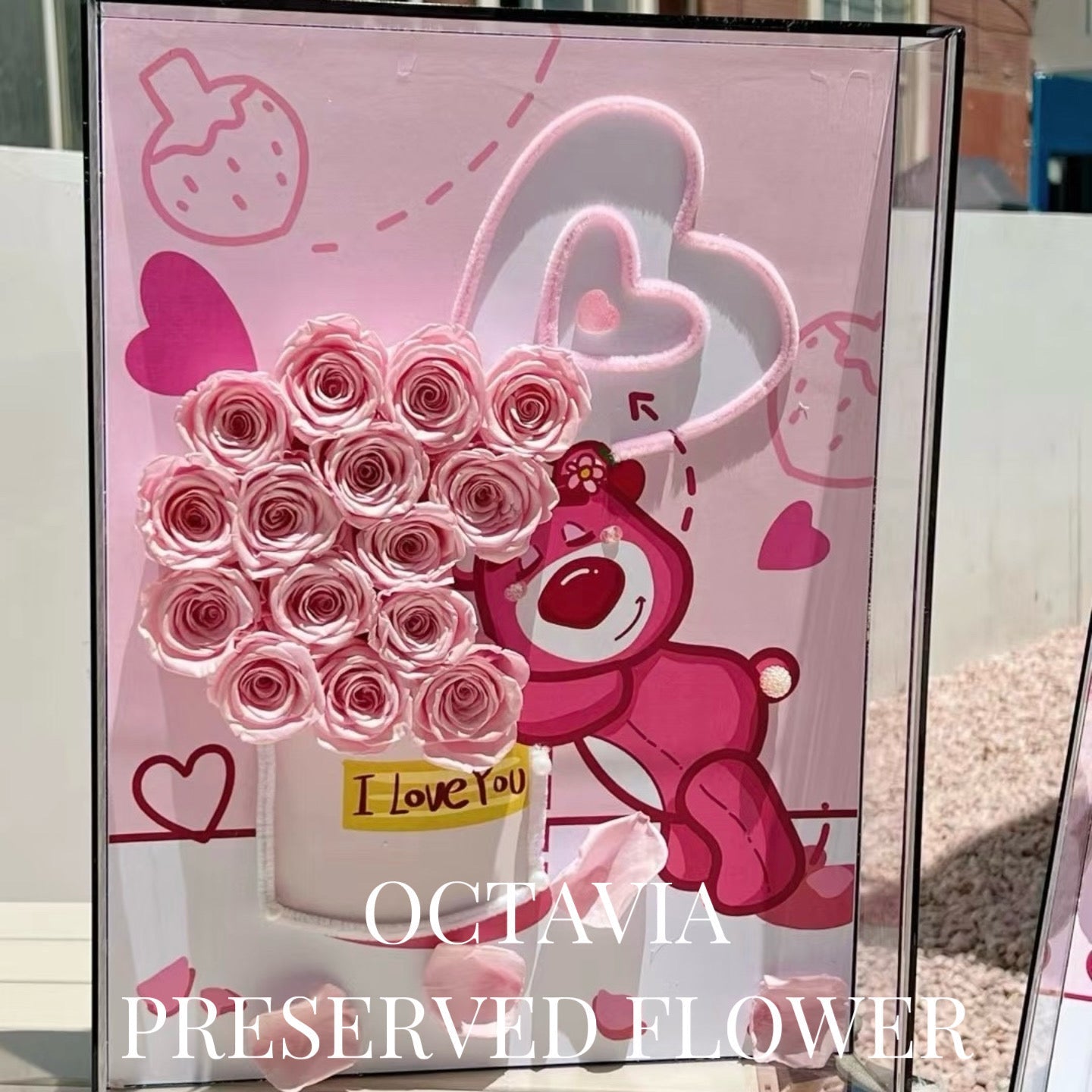 PFN14-草莓熊畫 OCTAVIA