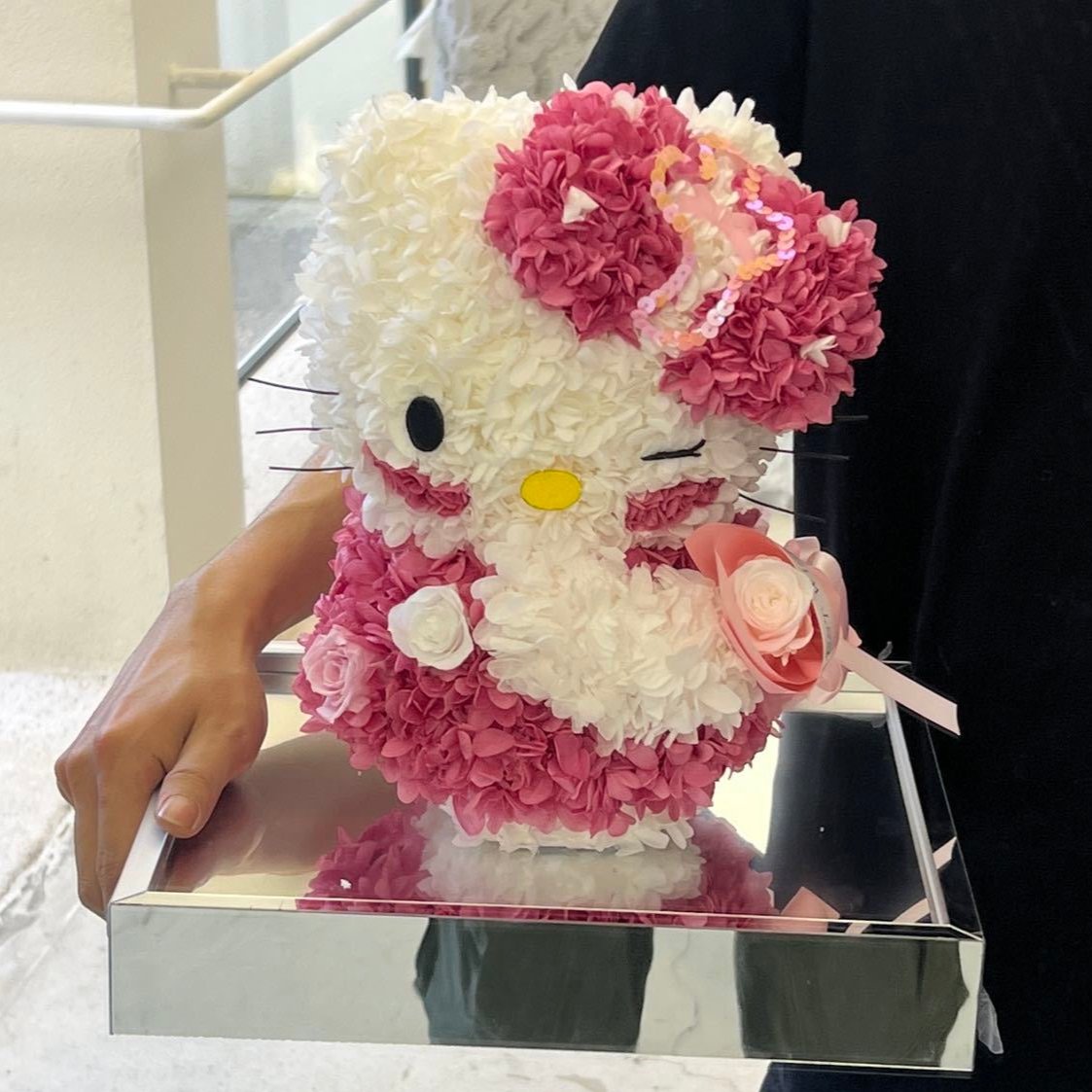 PFN4202-Hello Kitty永生花擺設 OCTAVIA