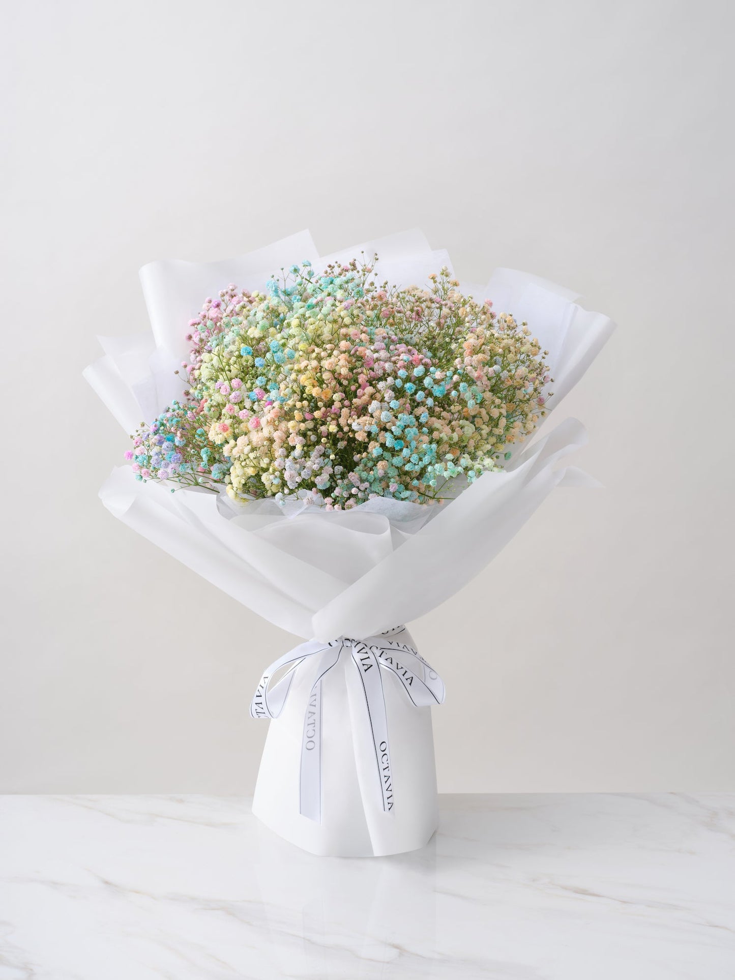 Regular Item-彩虹滿天星花束 OCTAVIA