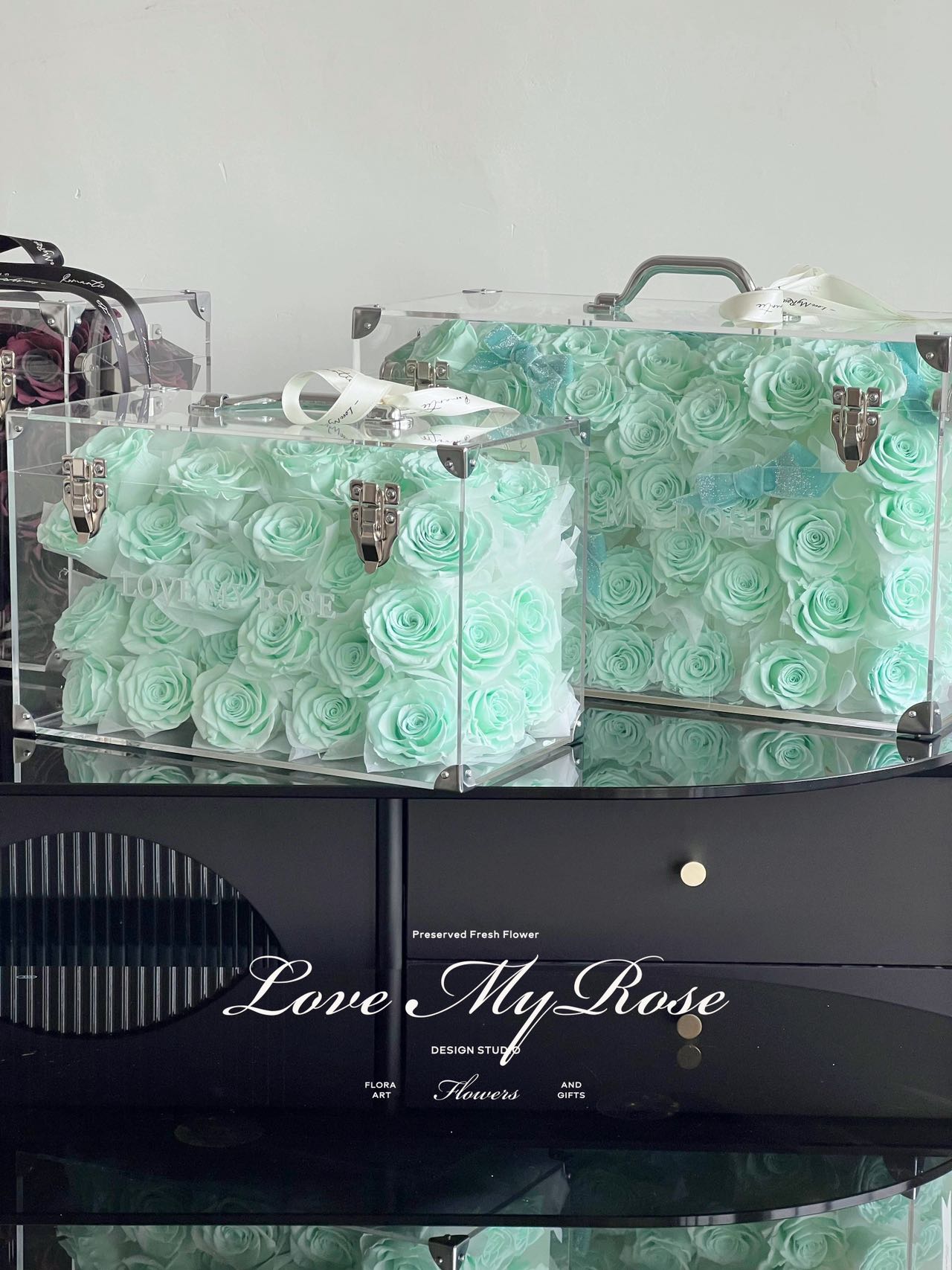 LOVE MY ROSE永生玫瑰花箱包 OCTAVIA