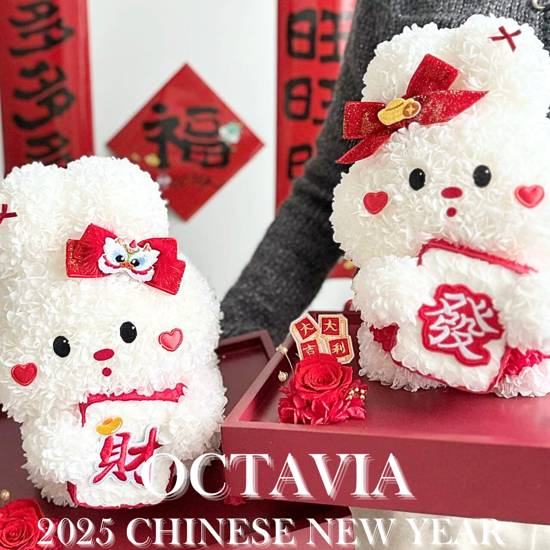 PF01-開運小兔子(共2色) OCTAVIA