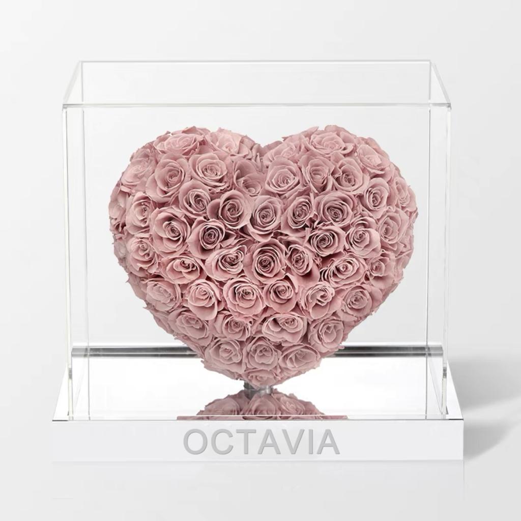 3D愛心旋轉藍牙喇叭-奶荼色 OCTAVIA