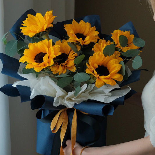 FF31⎪🌻Sunflower No.2-中性風向日葵花束 OCTAVIA