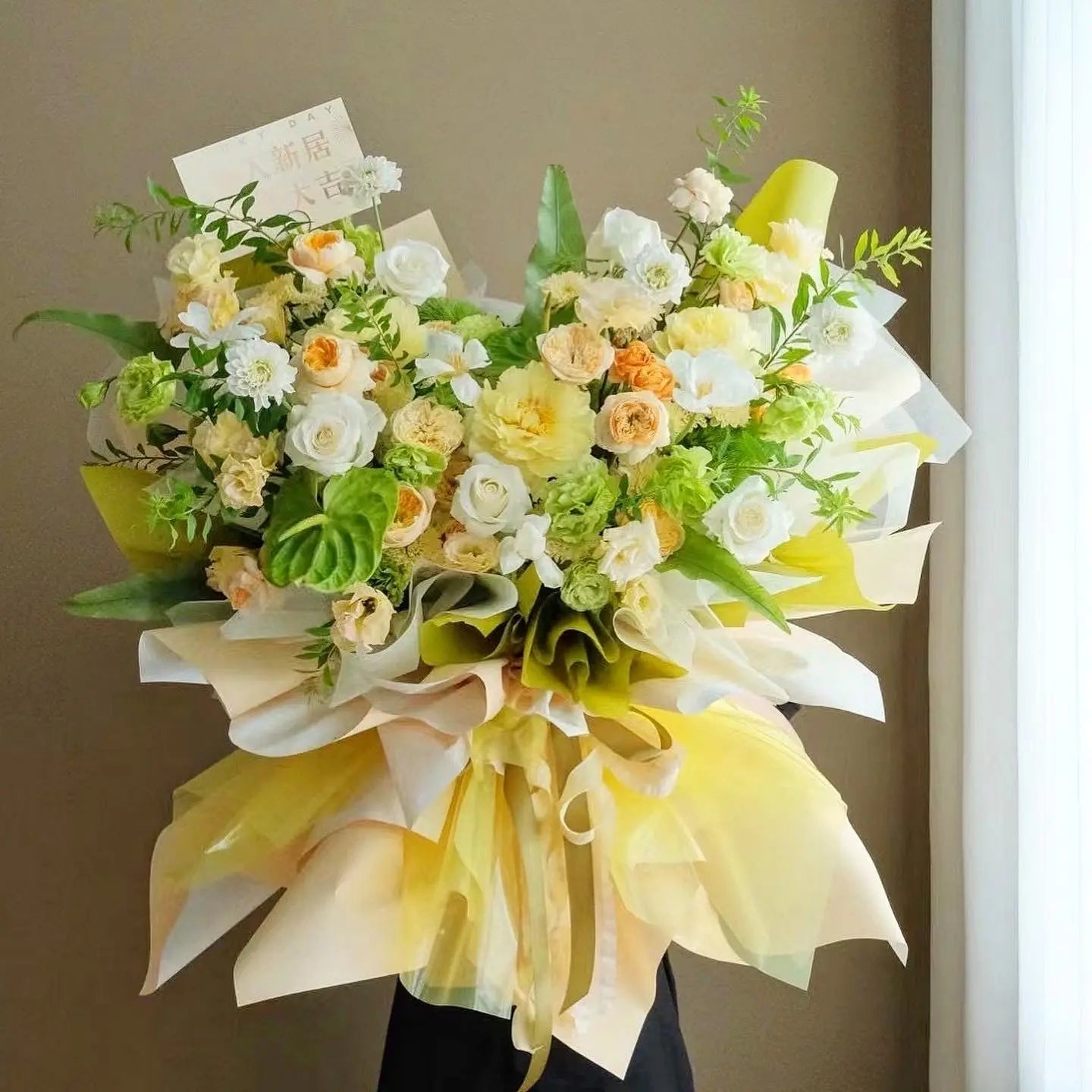 FF44⎪韓式大花束⎪MIX花束⎪香港鮮花花牌,適用於開張/祝賀/慶祝場合
