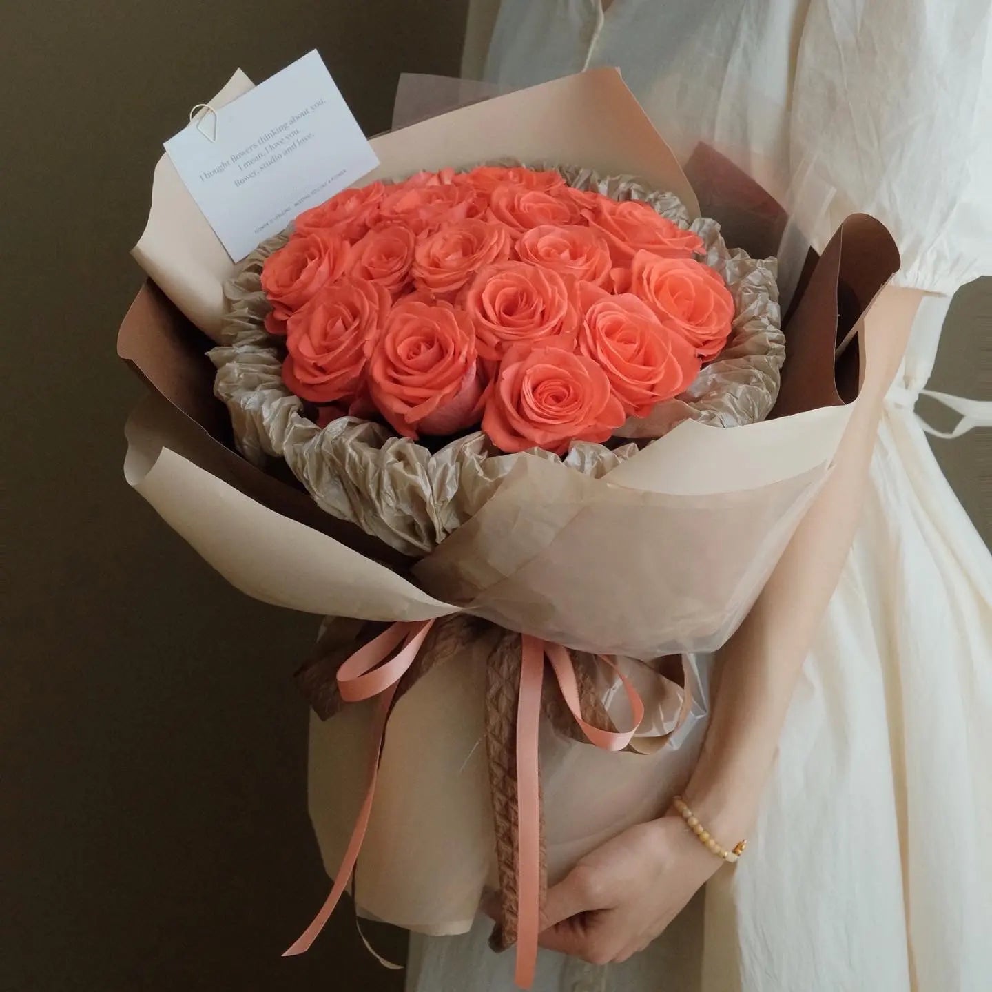 FF14⎪Happier橙玫瑰花束 OCTAVIA