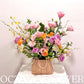 Bunny&Bloom Korean Style Flower Basket OCTAVIA