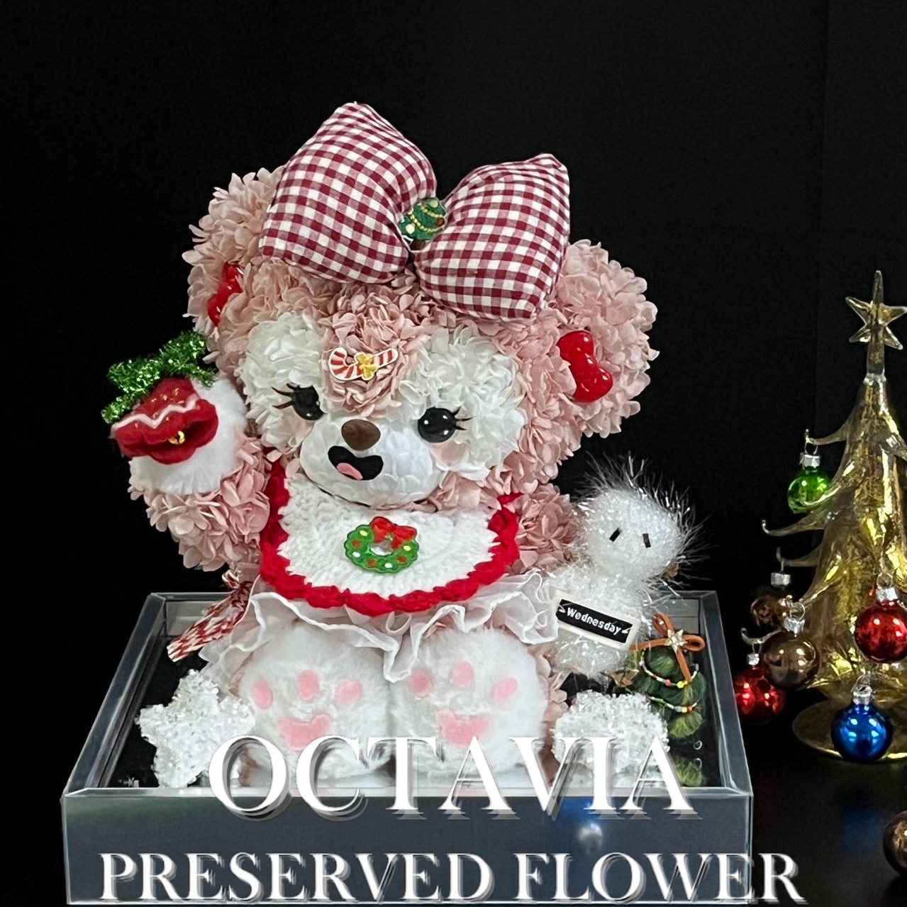 Christmas preserved flowers