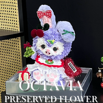 Christmas preserved flowers