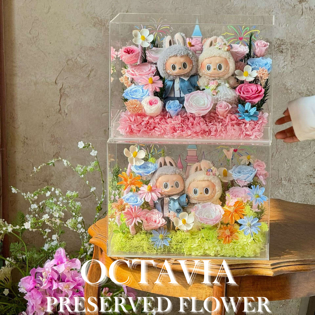 Labubu的情侶永生花花園￼ OCTAVIA