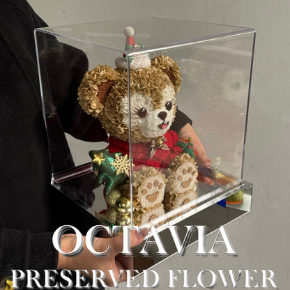 Christmas preserved flowers