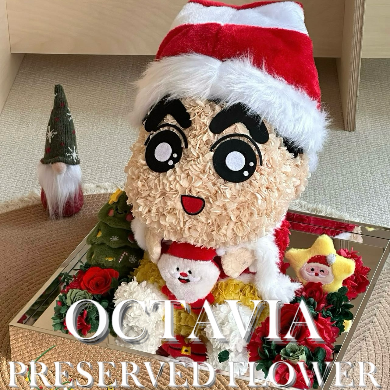 Christmas preserved flowers