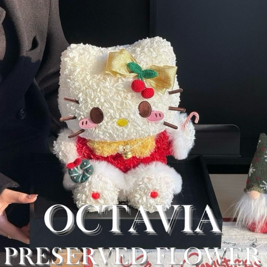 [永生花]-No.1聖誕Hello Kitty