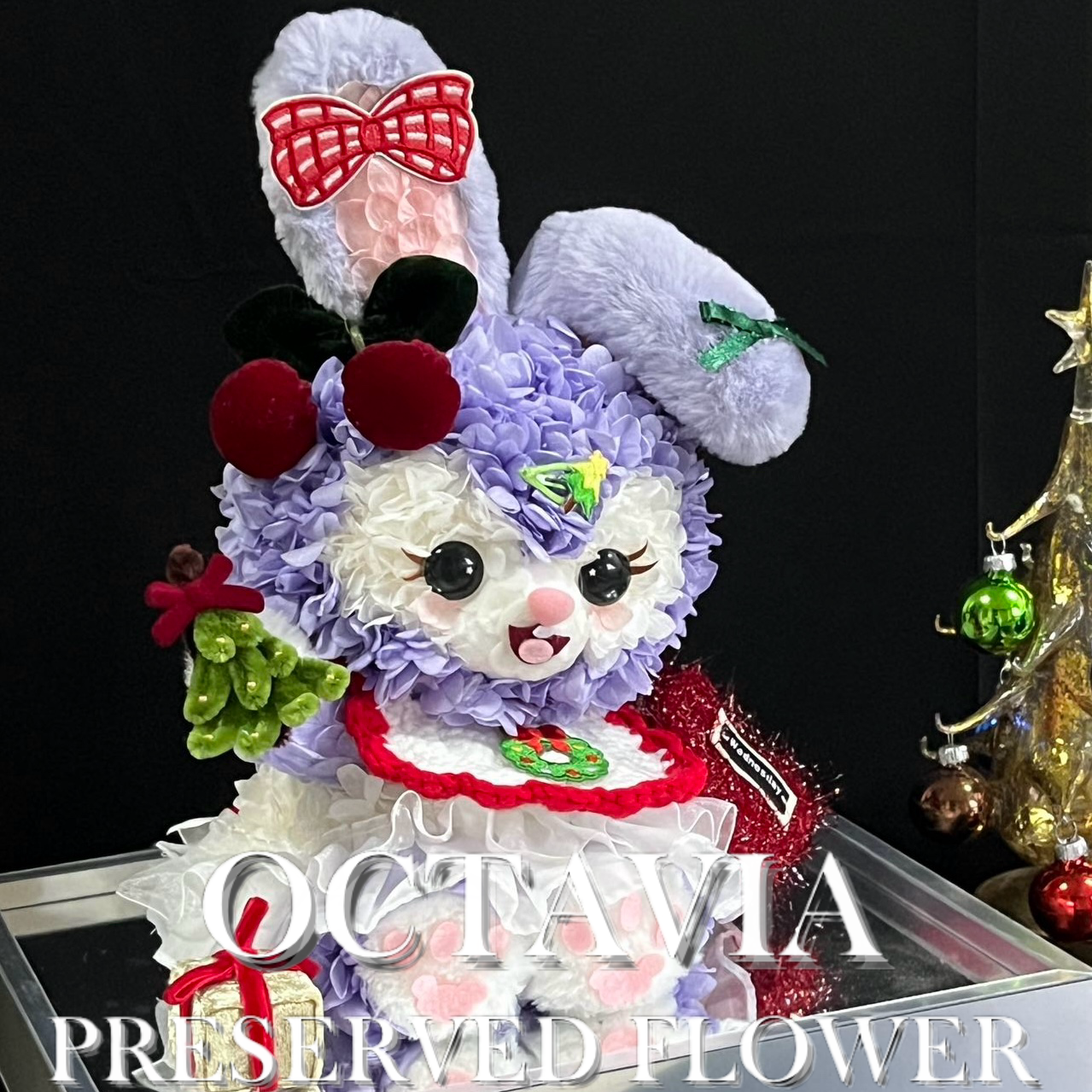 Christmas preserved flowers