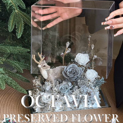 Christmas preserved flowers