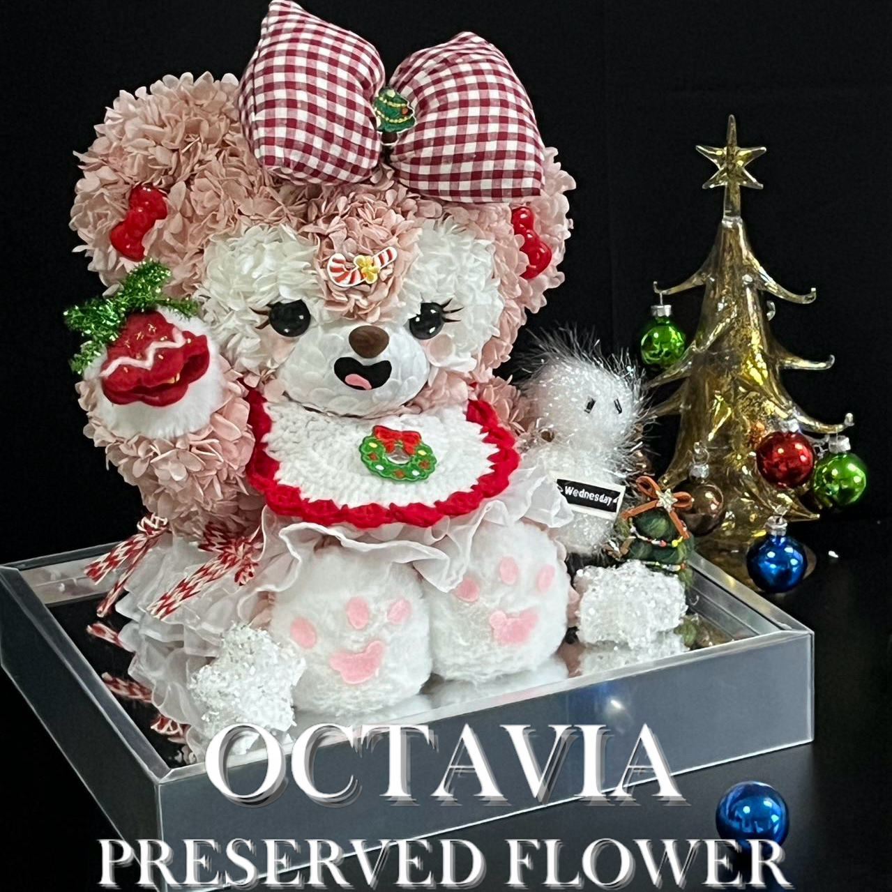 Christmas preserved flowers