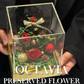 Christmas preserved flowers