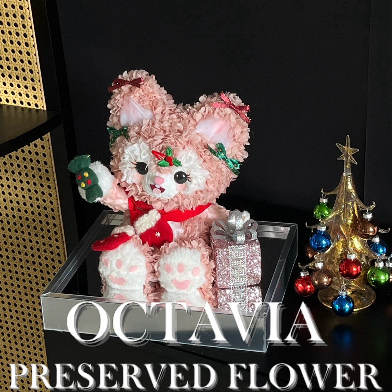 Christmas preserved flowers