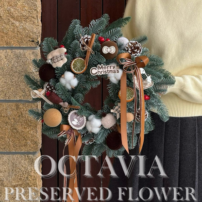 Christmas preserved flowers