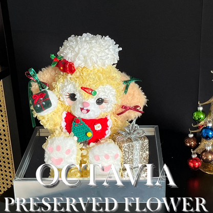 Christmas preserved flowers