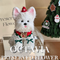 Christmas preserved flower - puppy