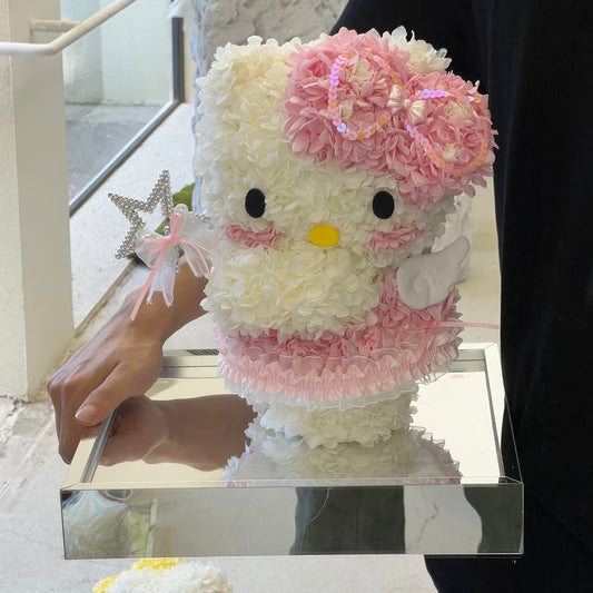 PFN4208-Hello Kitty永生花擺設 OCTAVIA