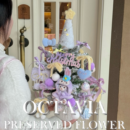 仿真花聖誕樹