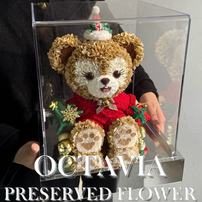 Christmas preserved flowers