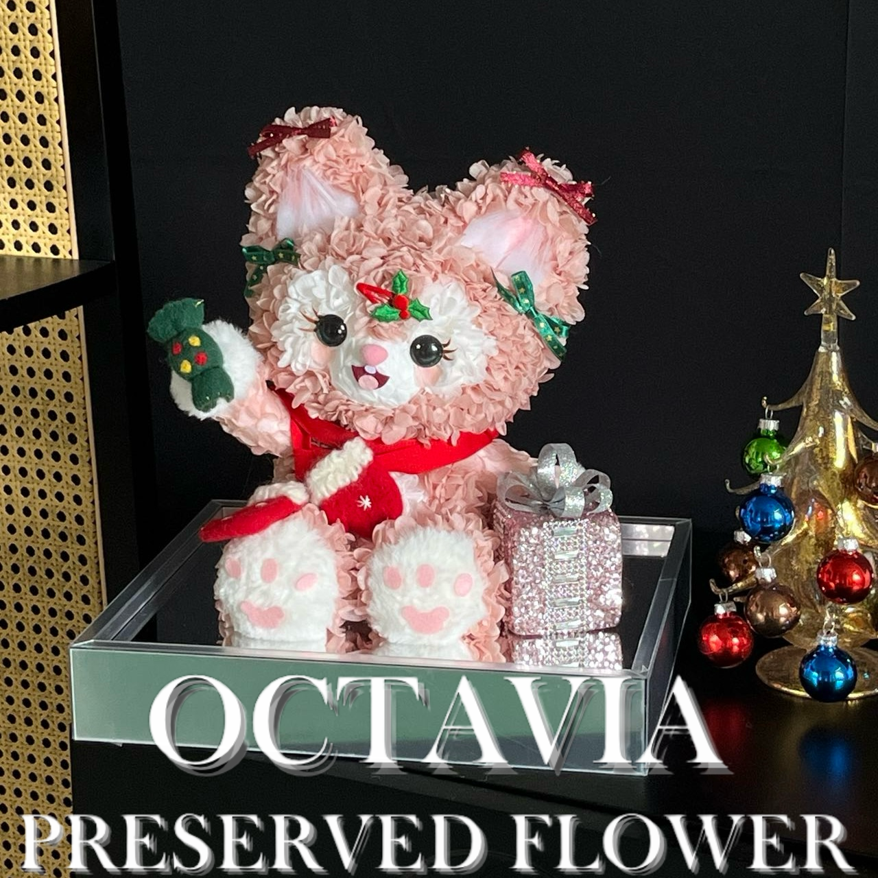 Christmas preserved flowers