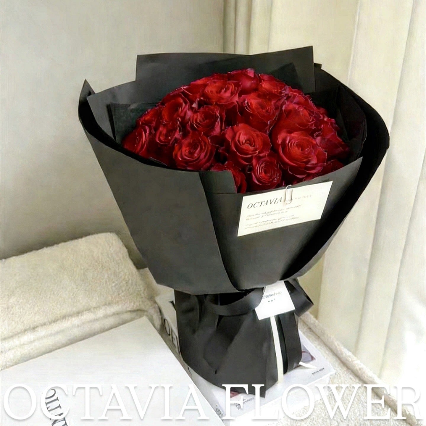 紅色玫瑰33枝花束 OCTAVIA