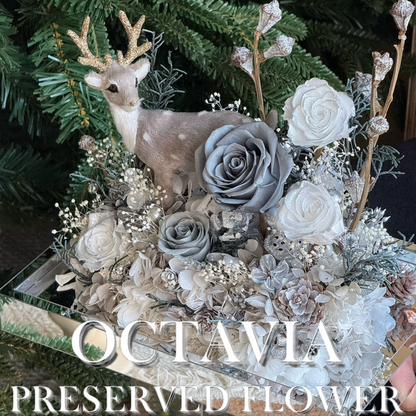 Christmas preserved flowers