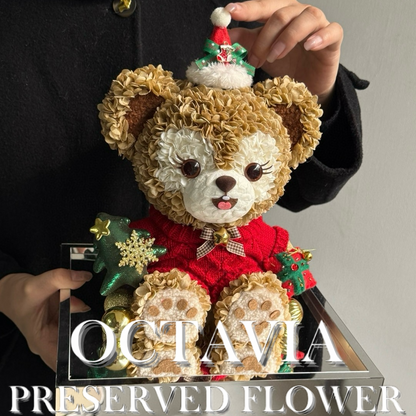 Christmas preserved flowers