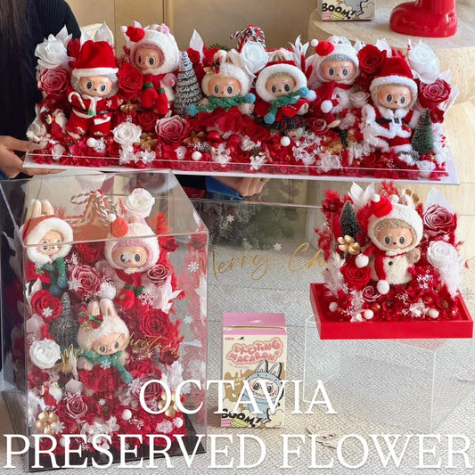 [永生花]-Labubu聖誕奇幻花園(共3款)