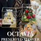 Christmas preserved flowers