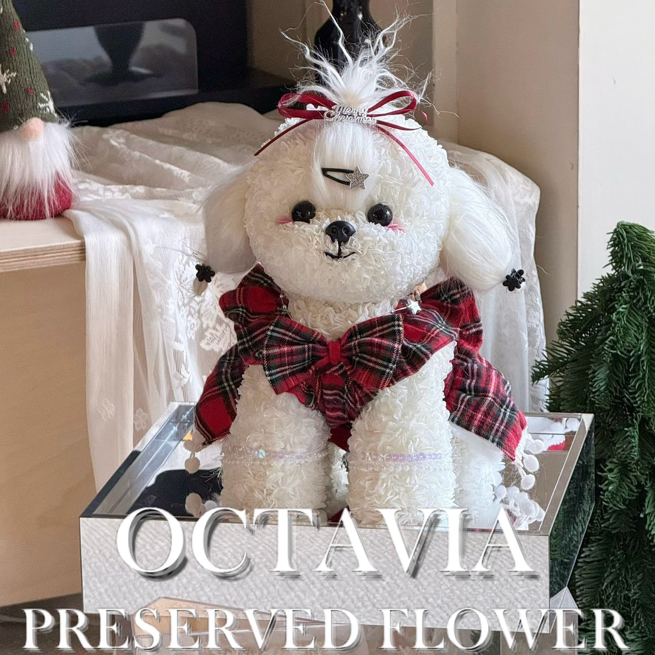 [永生花]-聖誕小狗妹妹