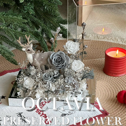 Christmas preserved flowers