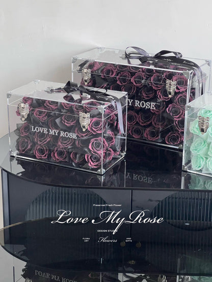 LOVE MY ROSE永生玫瑰花箱包 OCTAVIA
