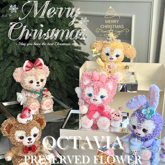 [永生花]-聖誕版Duffy and Friends