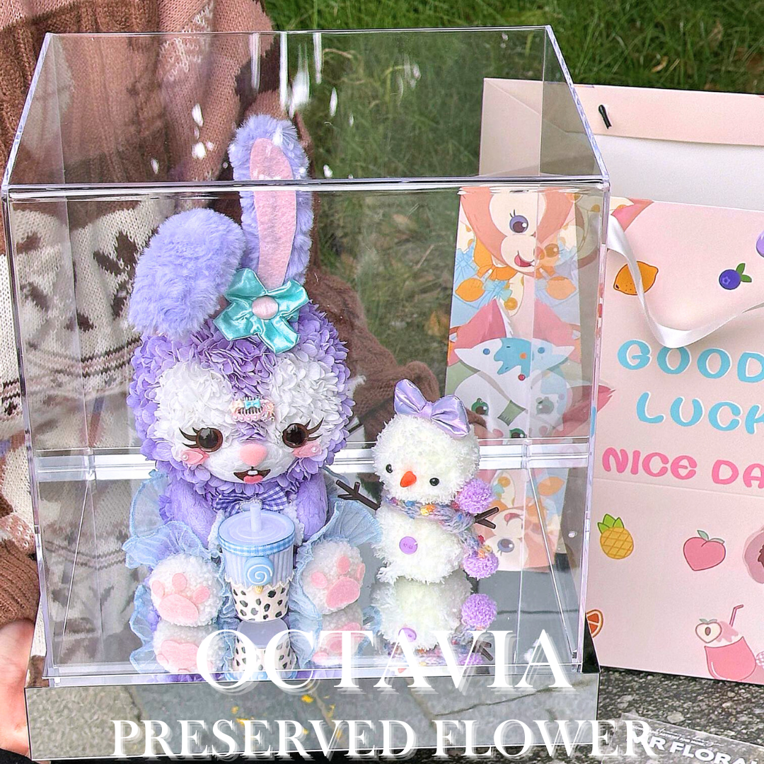 [永生花]-聖誕版Duffy and Friends