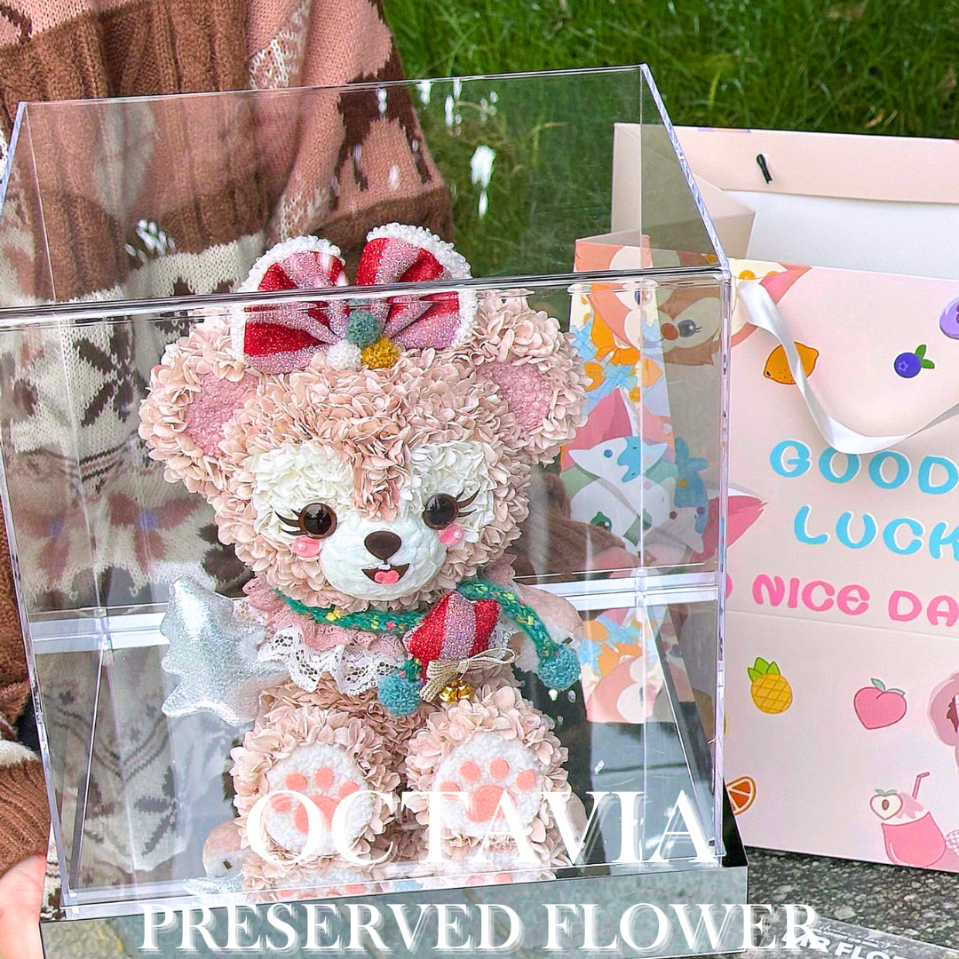 [永生花]-聖誕版Duffy and Friends