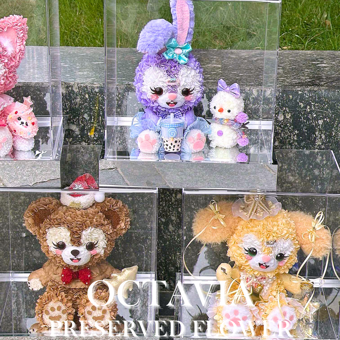 [永生花]-聖誕版Duffy and Friends