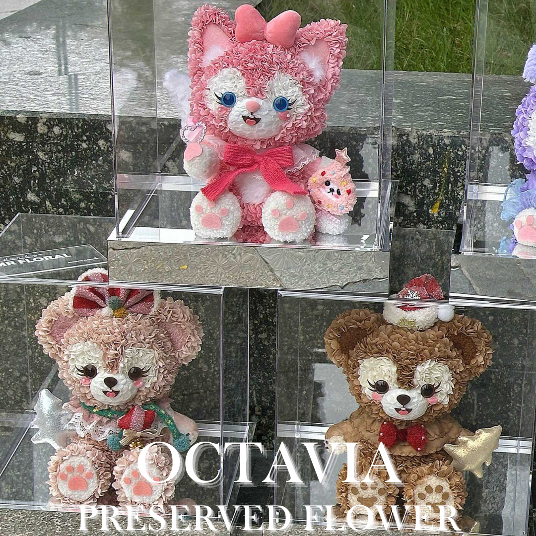 [永生花]-聖誕版Duffy and Friends