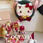 [永生花]-聖誕Hello Kitty花環