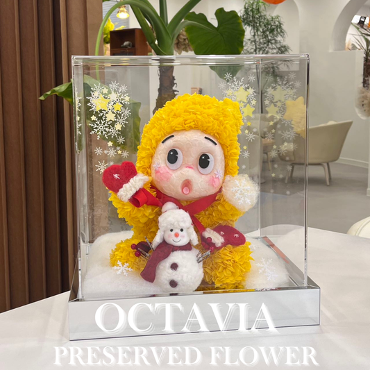 [永生花]-聖誕星星人(共7款)