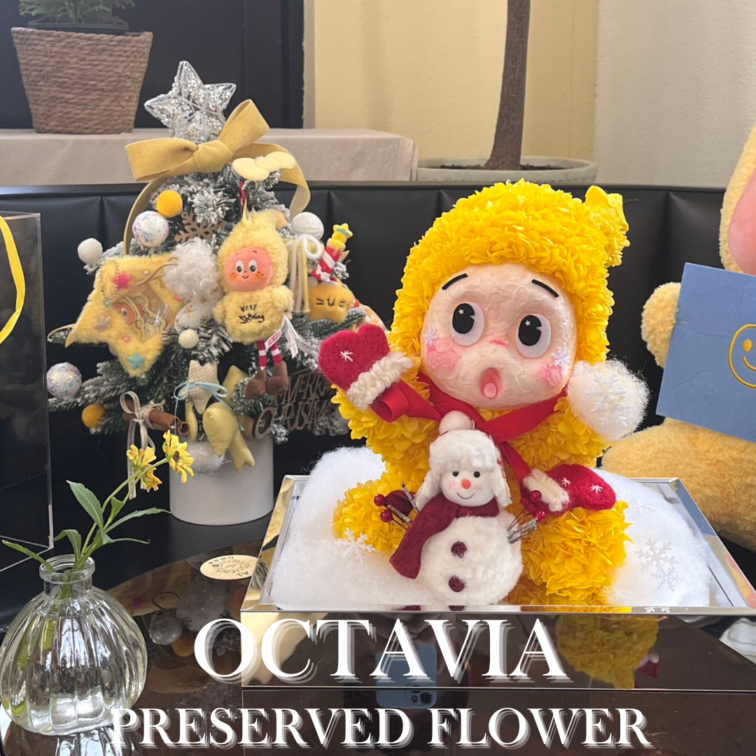 [永生花]-聖誕星星人(共7款)