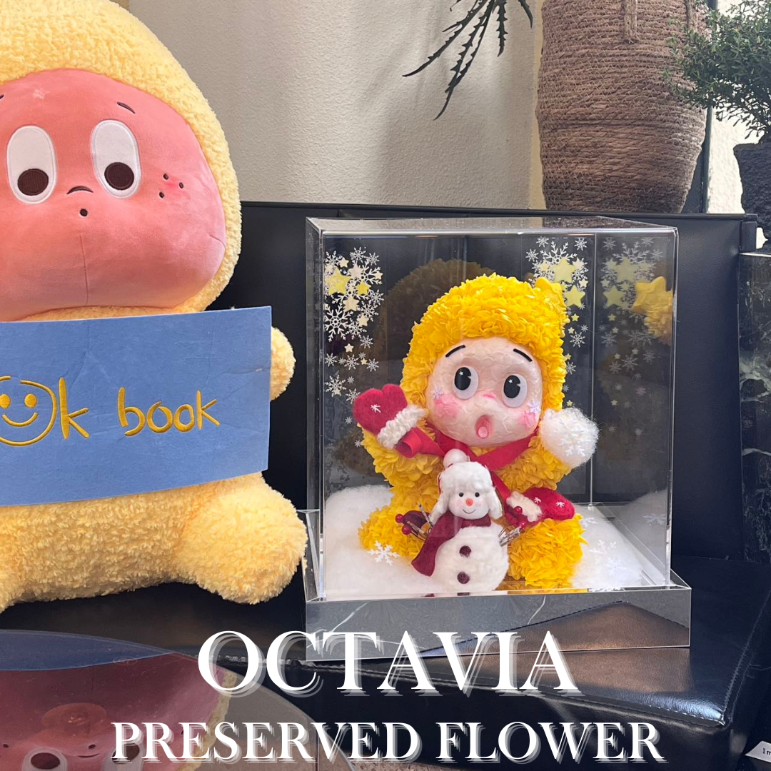 [永生花]-聖誕星星人(共7款)