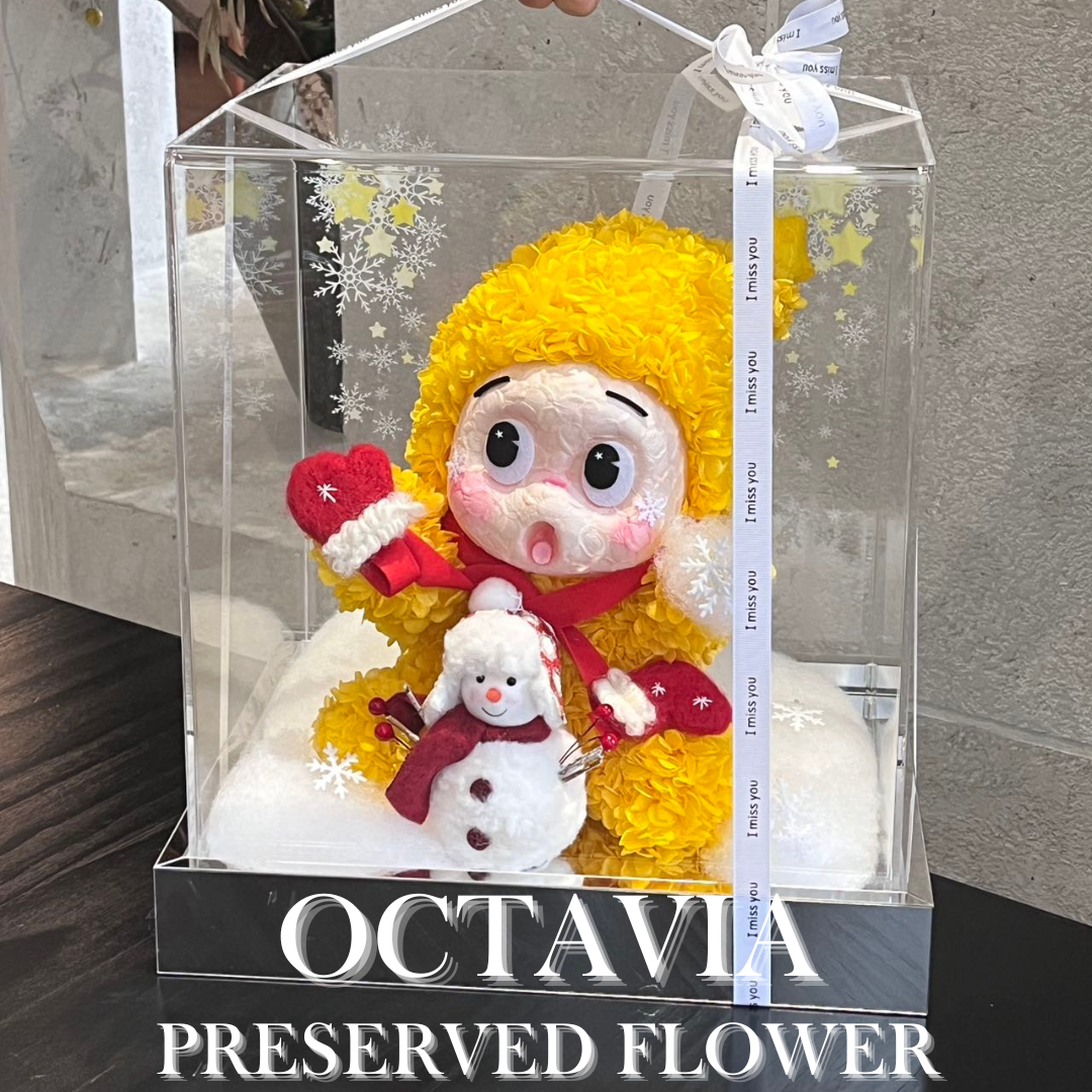 [永生花]-聖誕星星人(共7款)